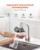 Faucet Mount Water Filter Sink Water Purifier for Kitchen Horizontal Gray