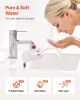 Skincare Water Filter Bathroom Sink Faucet Purifier for Skin Pink + Gold